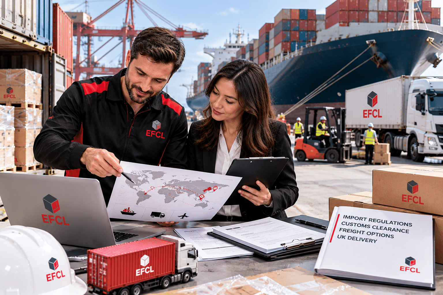 International freight and import guidance