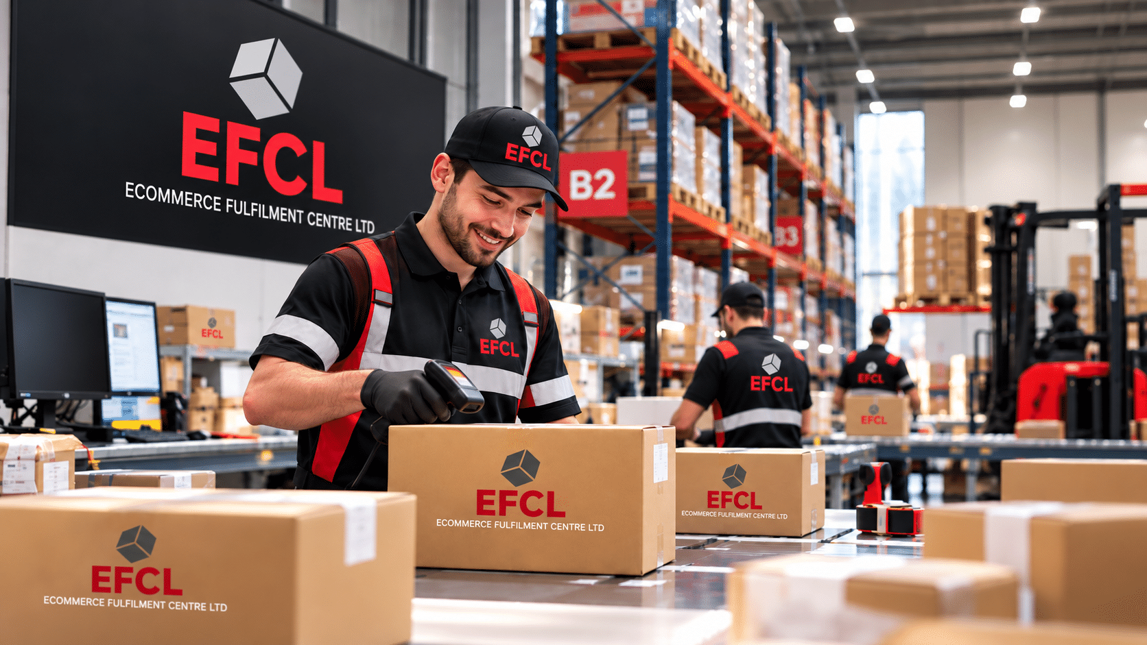 EFCL ecommerce fulfilment warehouse